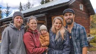 This Family has been Living in a Cabin in the Forests of Sweden for 9 years