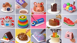 1000+ Amazing RAINBOW Cake Decorating Ideas | Homemade Chocolate Cake Hacks | Satisfying Video