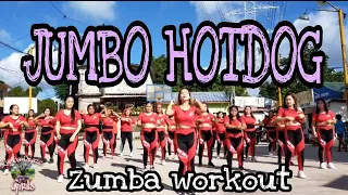 JUMBO HOTDOG | DJ DANZ REMIX | Zumba easy workout | masculados dance trend