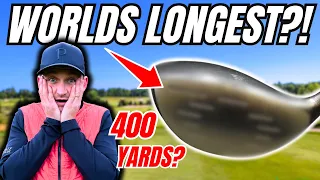 The worlds LONGEST golf driver that NO ONE KNOWS ABOUT! (WARNING!!!)
