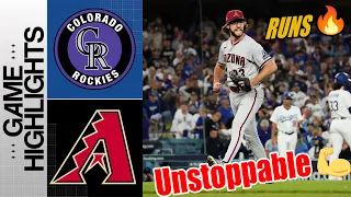 Rockies vs. Diamondbacks [Highlights Today] | 03/29/2024 | 1 Hit - 2 Runs | MLB Highlights