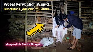 detik-detik kuntilanak berubah menjadi manusia asli