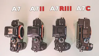 Sony A7 vs A7II vs A7RIII vs A7C - which is the best full frame camera for you?