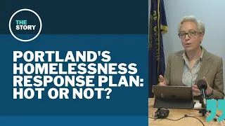 Gov. Tina Kotek and Mayor Ted Wheeler have different ideas on Portland’s homeless services