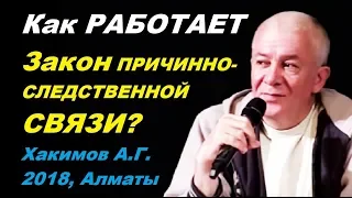 Как работает Закон при котором одно явление  предшествует другому и порождает его? Хакимов А.Г.