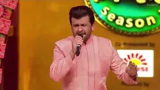 Sonu Nigam singing and dancing on his song Bijuria Bijuria | Super Singer season 3#RHLmusify