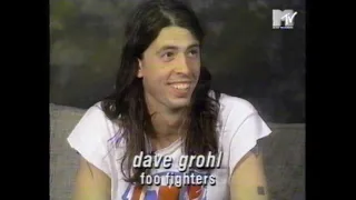 Foo FIghters - MTV News interview 1996 ("Fighting talk")