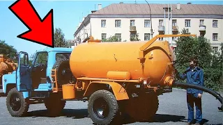 История коммунальных машин СССР: ассенизаторские машины.