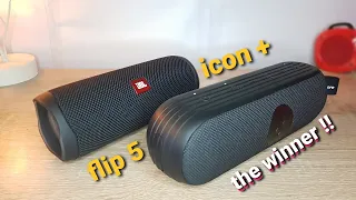 JBL flip 5 vs Anker Soundcore icon plus | battle sound