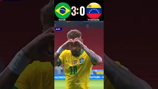 Brasil Vs Venezuela 2021 Copa America cup (3-0) goal #neymar #america