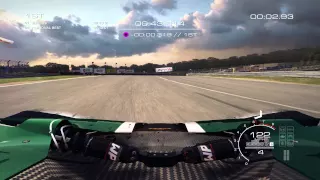 Grid Autosport PC 1st in the world at Brands Hatch on time trial.