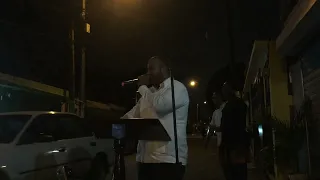 Pastor Maikony Beltre bajo el tema “Jesús la fuente de agua viva”.