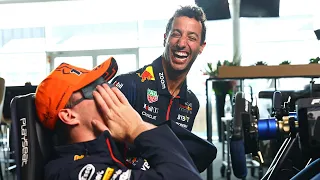 F1 Sim 3 Driver Challenge feat. Daniel Ricciardo, Max Verstappen and Checo Perez