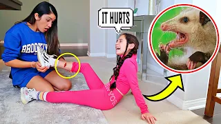 Our Daughter Got BIT By An OPOSSUM?*SHOCKING* | Jancy Family