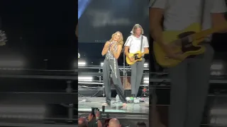 Delta performing 'Running Up That Hill' at  PNC Bank Arts Center in New Jersey - 19th July 2022