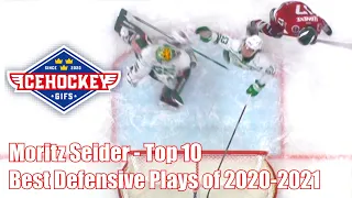 Moritz Seider's Top 10 Defensive plays of the 2020-21 Season
