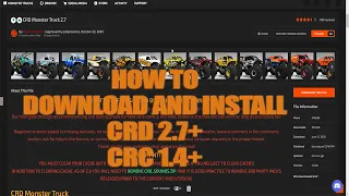 (UPDATED!) How to Download and Install CRD 2.7+,CRC 1.4+ - How To Find New Mods Folder BeamNG V0.24