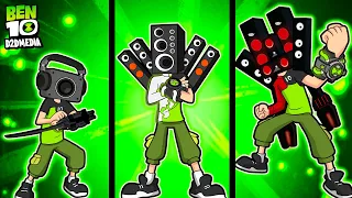 All Boss Speaker Man vs New Skibidi Toilet in Shadow Fight 2 #1: Ben 10 Skibidi Toilet #25 Animation