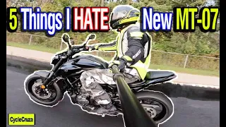 5 Things I HATE About My Yamaha MT-07 2022