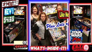 Stern Comic Star Wars HOME Pinball Unboxing and how it is built-A Thorough Look-Thru! TNT Amusements