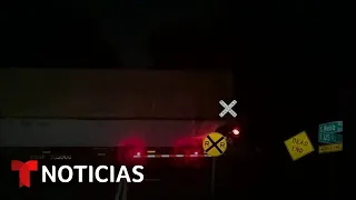 Seis miembros de familia mueren en choque de tren en Florida | Noticias Telemundo