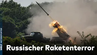 UKRAINE-KRIEG: Verzweifelte Verteidiger - Russisches Trommelfeuer zermürbt Kämpfer