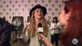 Shailene Woodley (Theo James) Comic-Con interviews - cut #1