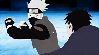 Kakashi vs Obito (4K, 200FPS)