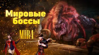 MIR4 | Мировые боссы. Отличный буст персонажа.