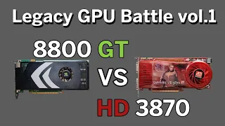 GeForce 8800 GT vs Radeon HD 3870 - Legacy GPU Battle vol.1