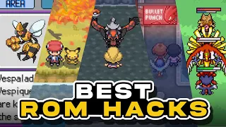 BEST POKEMON ROM HACKS AND FAN GAMES 2023 GBA NDS and MORE!