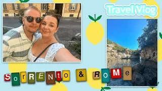 SORRENTO, AMALFI COAST AND ROME VLOG! ITALY SUMMER TRAVEL | BEST FOOD AND THINGS TO DO! (2023)