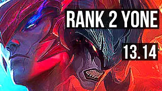 YONE vs AATROX (TOP) | Rank 2 Yone, 10/0/1, 7 solo kills, Legendary | EUW Grandmaster | 13.14