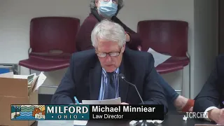 Milford City Council - November 5, 2020