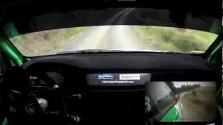 Hayden Paddon Evo 9 R4 On-board Kuri Bush - Rally Otago 2013
