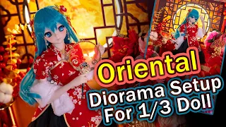 Oriental Theme Diorama Setup for 1/3 size Dollfie Dream