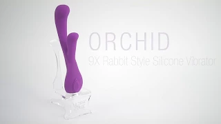 Силиконовый вибратор кролик UltraZone Orchid 9X, 10х3 см - Happy-G