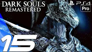 Dark Souls Remastered - Gameplay Walkthrough Part 15 - Great Grey Wolf Sif Boss (PS4 PRO)