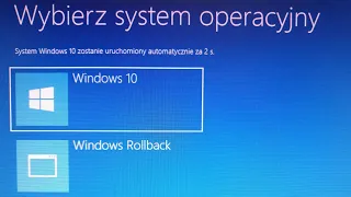Awaria Windows 10 po aktualizacji - jak odzyskać dostęp do plików, Windows Rollback, zapętlenie.