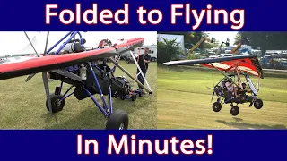 Folded to Flying in Minutes