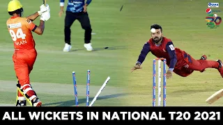 All Wickets | National T20 2021 | PCB | MH1T