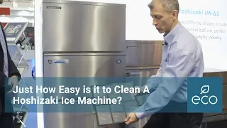 Just How Easy is a Hoshizaki Ice Machine to Clean?