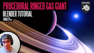 Procedural Ringed Gas Giant - Blender Tutorial