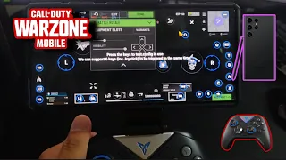 WARZONE  MOBILE Setting Game And Controller Flydigi Vader 3 Pro