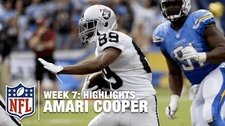 Amari Cooper Highlights (Week 7) | Raiders vs. Chargers | NFL