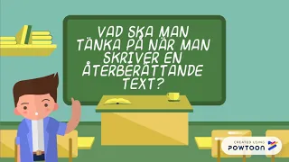 Återberättande text