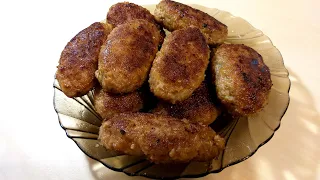 ✅Homemade Cutlets. Minced pork. A very simple recipe