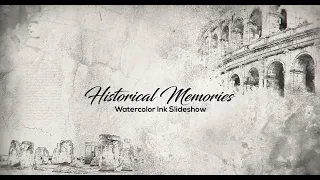 Historical Memories / Watercolor Ink Slideshow ★ After Effects Template ★ AE Templates