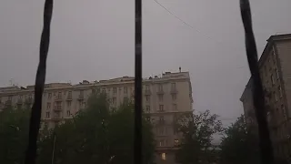 Гроза в Санкт-Петербурге Вечером 18.05.21