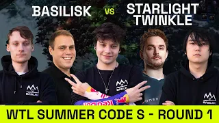 BASILISK vs Starlight Twinkle | WTL Summer Round 1 | Starcraft 2